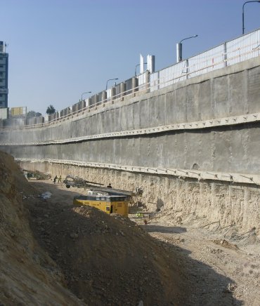 Püskürtme Beton (Shotcrete) Zemin Çivili İksa ürünümüz - Strong Zemin